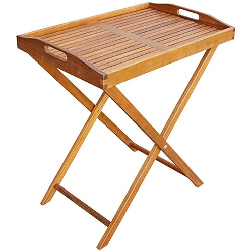 SUNFUN stranska mizica sunfun diana (68 x 44 x 73 cm, les, rjava) Slike