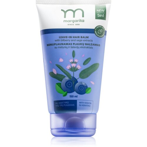 Margarita Leave-in Hair Balm balzam brez spiranja za hitro oblikovanje las s keratinom 150 ml Slike
