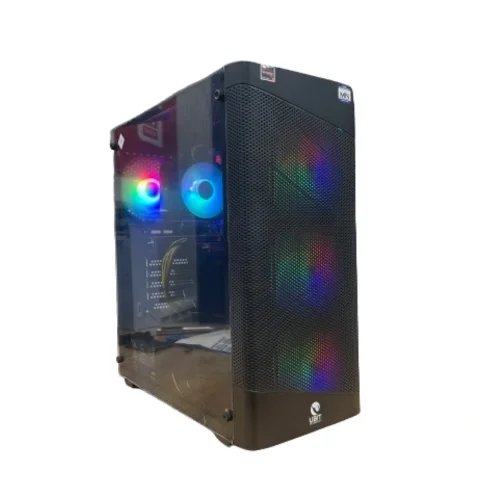 Ubit Gaming Case + 4 RGB fans U195A16