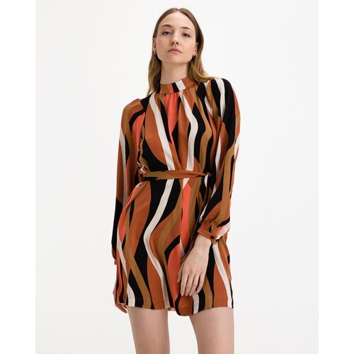 Vero Moda Molly Obleka Rdeča Oranžna Slike
