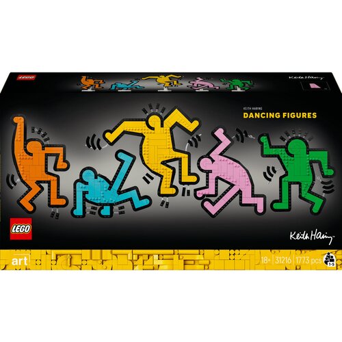 Lego Art - Keith Haring &amp;ndash; Plesači (31216) Slike