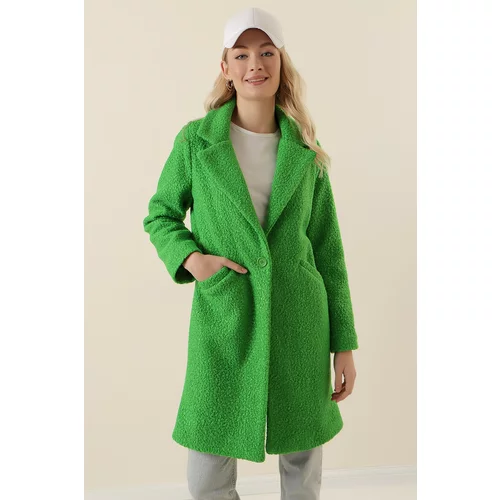 Bigdart Coat - Green - Double-breasted