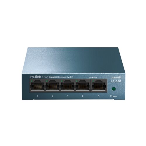 Tp-link switch LS105G litewave gigabit 5xRJ-45/10/100/1000Mbps/metalno kućište Slike