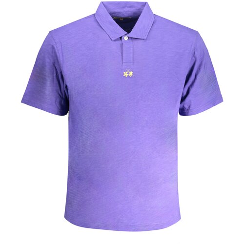 La Martina PURPLE MEN&amp;amp;#39;S SHORT SLEEVED POLO SHIRT Slike