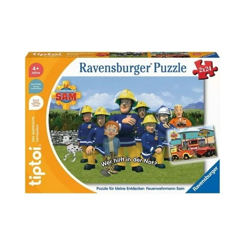 Ravensburger tiptoi - Puzzle für kleine Entdecker - Feuerwehrmann Sam