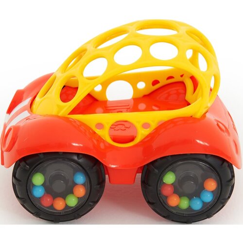 OBALL Rattle &amp;amp; Roll avtomobilček za otroke Red 3m+ 1 kos Slike