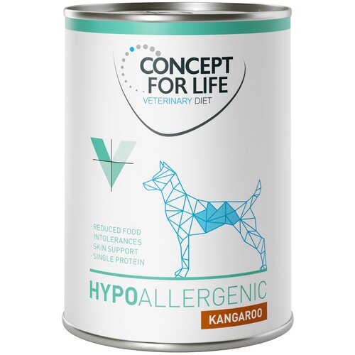 Concept for Life Veterinary Diet hipoalergena kenguru - Varčno pakiranje: 24 x 400 g Cene
