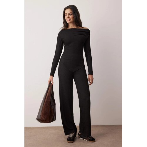 TRENDYOLMILLA ženski set top i donji deo Twoaw26Au00141, crna-crna Cene