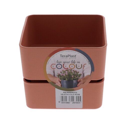 Tera Saksija Veleta 9 Old Rose fi9cm Roza Cijene