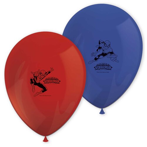 PARTY DECO Spiderman baloni u setu 8 komadi Cijene