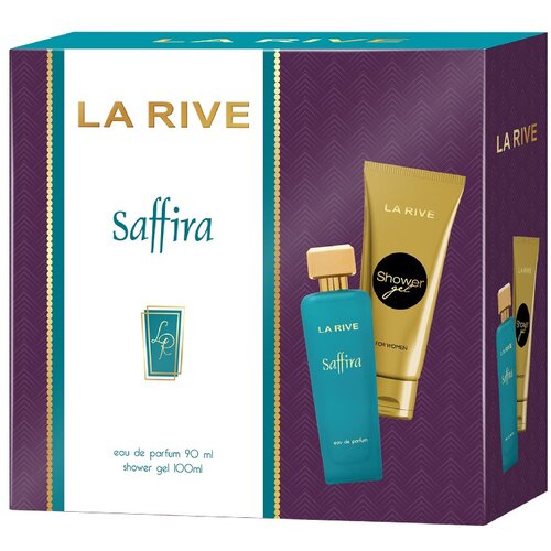 La Rive Saffira ženski set (edp 90ml+sg 100ml) Slike