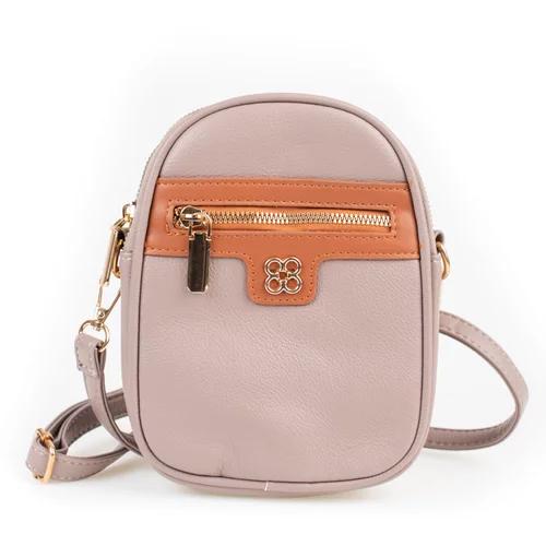 SHELOVET Small women's handbag beige