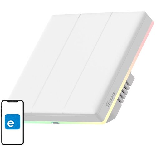 smart+ LED RGB WiFi zidni prekidač Touch TX T5 EWELINK 3-kanal Cijene