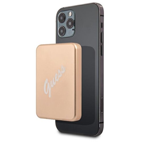 Guess INDUCTIVE POWERBANK 5W ZA MAGSAFE IPHONE 12 13 14 3000MAH KOT DARILO, (5000087169) Slike