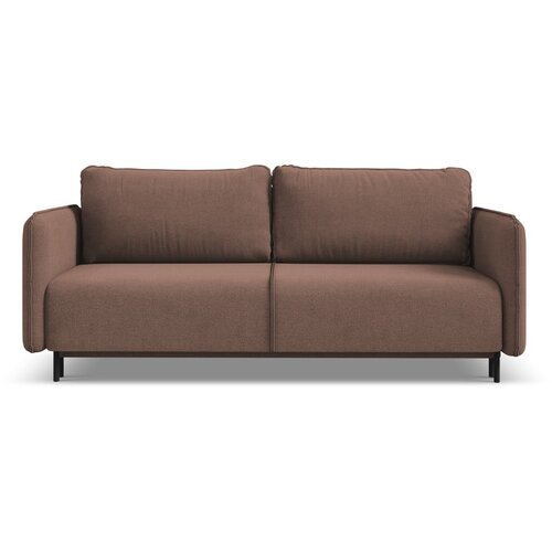 Makamii Ružičasta sklopiva/s prostorom za odlaganje sofa 226 cm Luana – Cijene