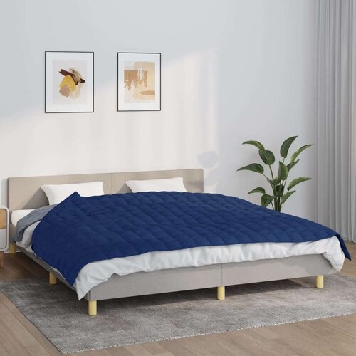  Obtežena odeja modra 155x220 cm 11 kg blago, (20768771) Cene