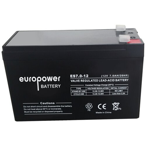 Europower baterija za ups 12V 7Ah ES12-7 Cene