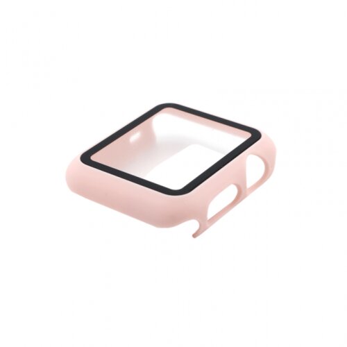 Tempered glass case za iwatch 38mm pink Slike