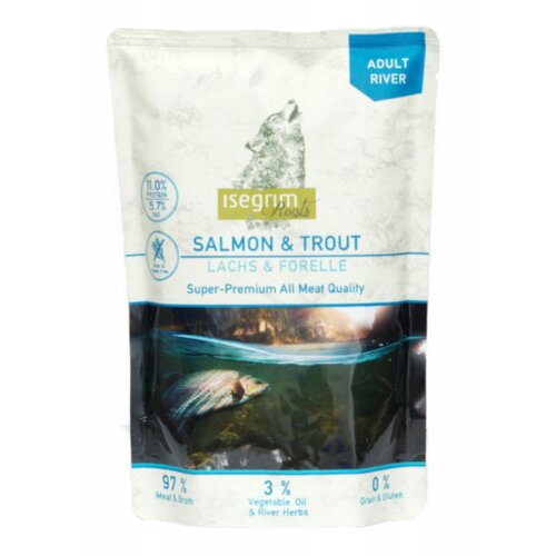 ISEGRIM Sos Salmon & Trout 410 g 410 g Cene