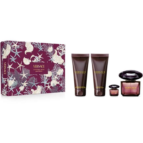 Versace Crystal Noir darilni set za ženske Slike