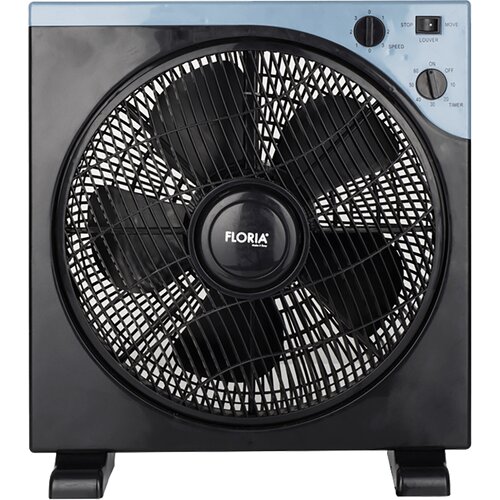 Floria ventilator, podni, promjer 30 cm, timer, 40 W, crni - ZLN2355 Slike