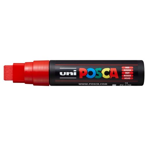  Marker UNI POSCA PC-17K 15 MM red (15) Cene