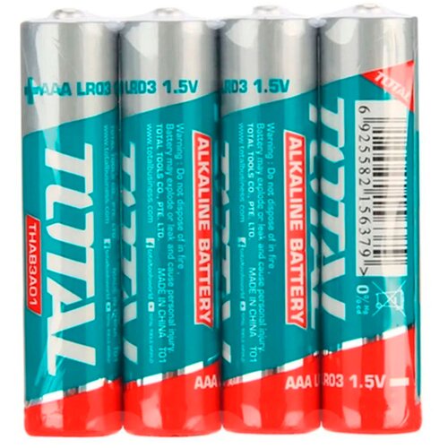 Total alkalne baterija 1,5V / LR03 / AAA / 4pcs (THAB3A01) Slike