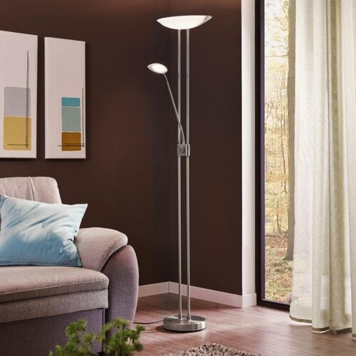 Eglo 93875 - led prigu&amp;scaron;iva lampa baya 1 LED/20W + LED/2,5W sjajni hrom Slike