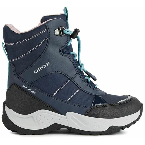 Geox Dječje cipele za snijeg Sentiero Abx boja: tamno plava