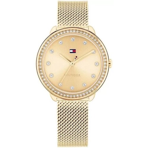 Tommy Hilfiger Analogne ure ty556240 Pozlačena Cene