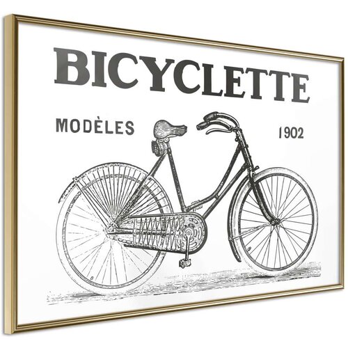  Poster - Bicyclette 45x30 Cijene