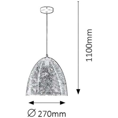 Rabalux manorca 2277 E27 40 w visilica Cene