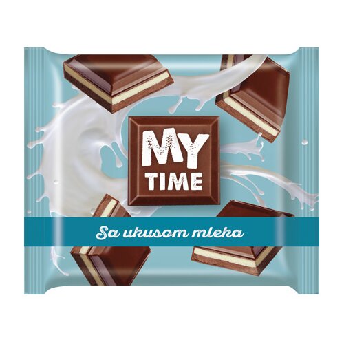 MY TIME čokolada mlečno punjenje, 90 g Cene