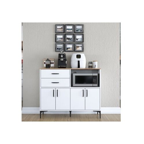 Hanah home Vi&amp;scaron;enamjenska komoda JE166-3283, 120 x40 x98,6 cm, Bijela Slike