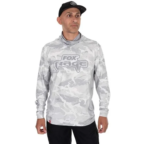 Fox Rage Majica UV Hooded Top Light Camo XL