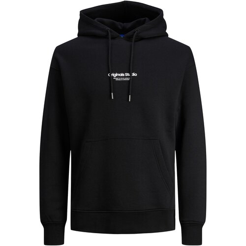 Jack &amp;amp; Jones Mu&amp;scaron;ki duks sa kapuljačom 12241687, Crni Slike