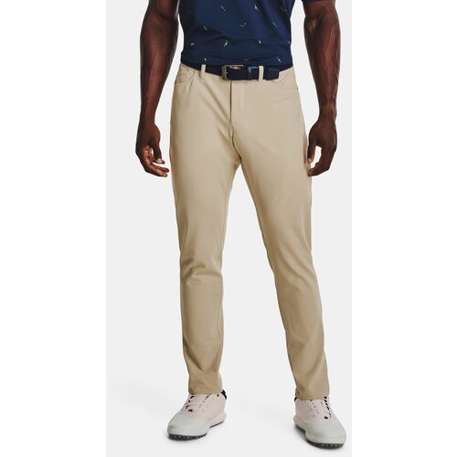 Under Armour Pants UA Drive 5 Pocket Pant-BRN - Men Cijene
