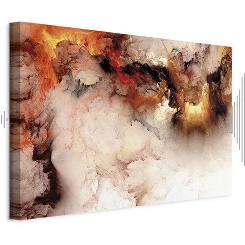  Slika - Volcanic Abstraction (1 Part) Wide 120x80 Akustična Cene