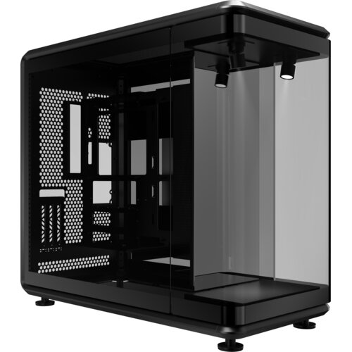 Cooler Master MasterFrame 360 PANORAMA Full Tower Black, Transparent Cene