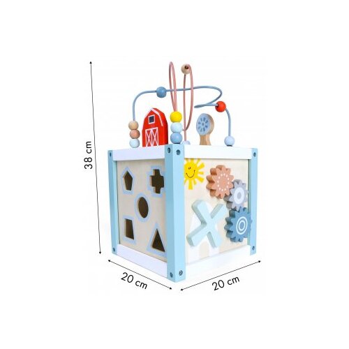 ECO TOYS drvena radionica sto sa alatom 32 elementa (1172) Slike