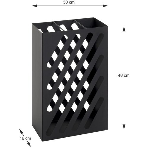 Modern Living stalak za ki&amp;scaron;obrane modern black Slike