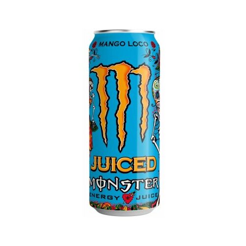 Monster juiced mango energetski napitak 500ml limenka Slike