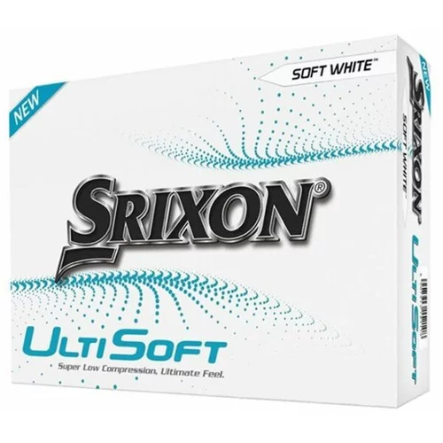 Srixon ULTISOFT 12 pcs Loptice za golf, bijela, veličina