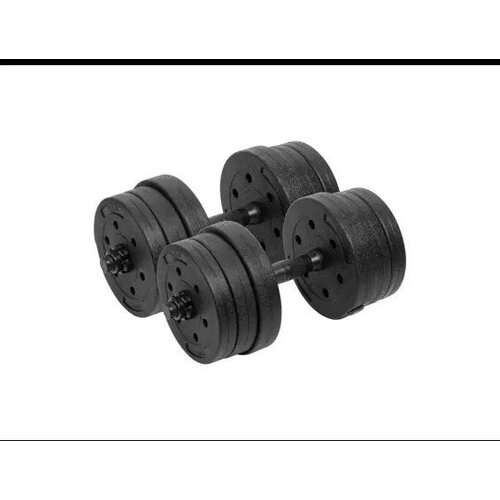 Rebel Active RBA-2328-10 &amp;ndash; Podesivi bitumenski utezi 2x10 kg set bučica za kućni trening Slike