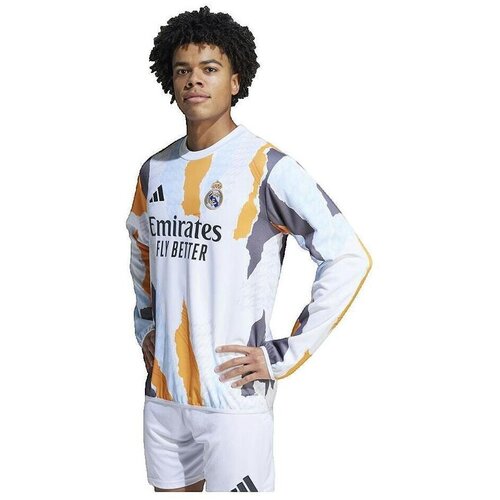 Adidas &Scaron;portne jope in jakne Sweat &agrave; capuche Real Madrid 2024/25 Modra Cene