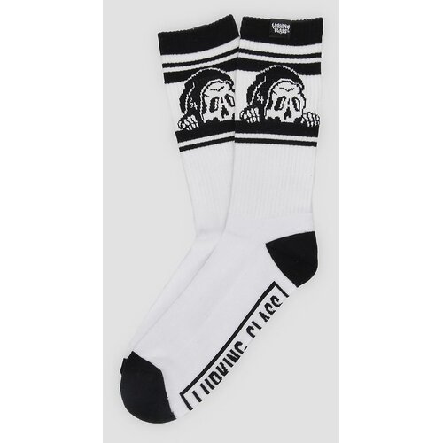 Lurking Class White Basic Ass Nogavice black / white Cene
