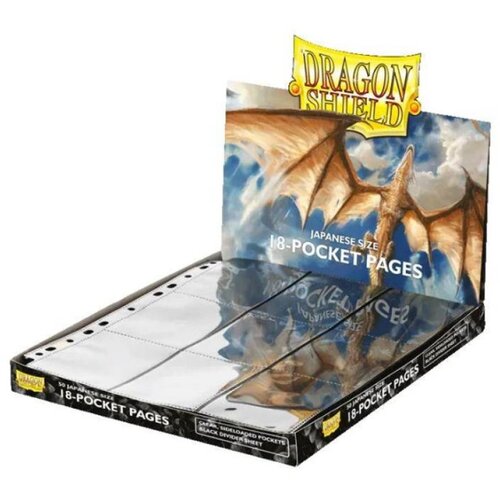 Arcane Tinmen Dragon Shield 18 Japanese Pocket Pages - Clear Front Cene