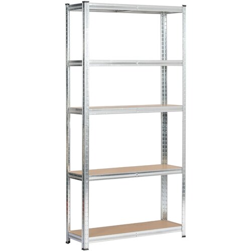 AKORD Kovinski Regal, Srebrna, (5000332561) Slike