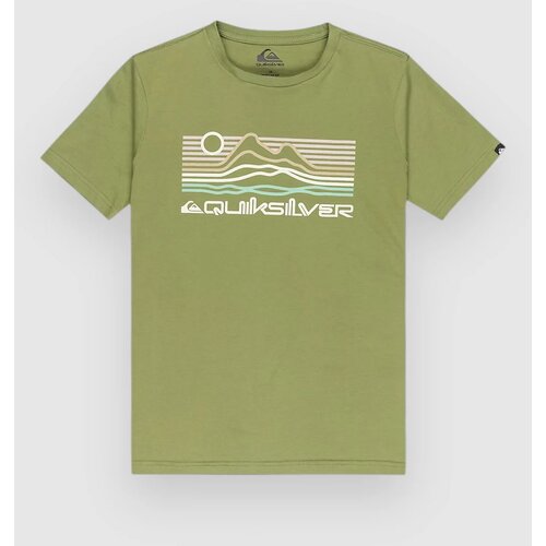 Quiksilver Ev Light Waves Kids T-shirt loden green Cene