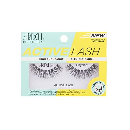 Ardell Active Lash Physical umetne trepalnice za aktivne osebe in športnike 1 ks odtenek Black Cene